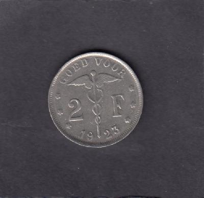 Beschrijving: 2 Francs vl